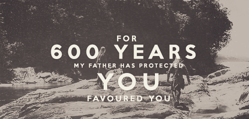 sturmdrang:If I go back, I will not forgive myself. If your father has his way, we will do nothing. 
