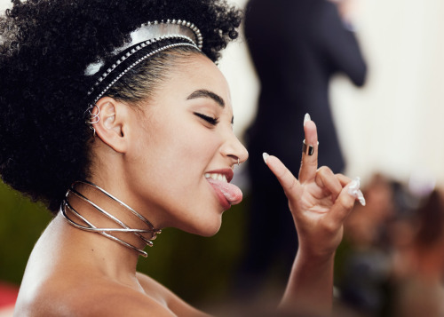 katiethompson: Amandla Stenberg at the Met Gala shot for Tumblr source: @katiethompson