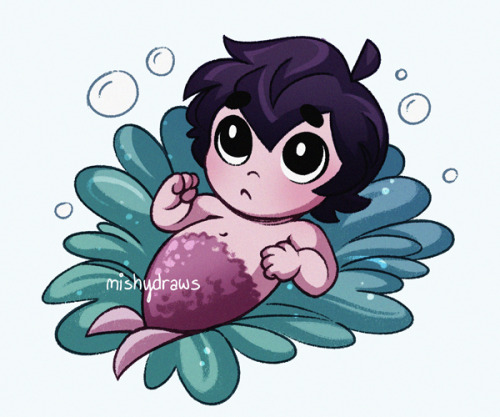 I drew this baby mer-Keef a few years ago for a zine and don’t think I ever posted it Like my art? S