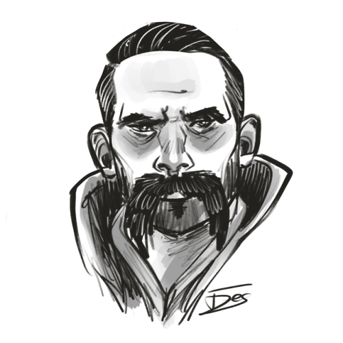 lifeofwry:I was lucky enough to get a ko-fi sketch of Warden Stroud from the super-talented @destiny
