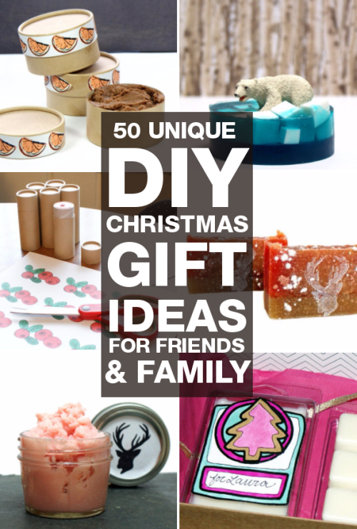 soapdeli:DIY Christmas Gifts: 50 Unique DIY Christmas Gifts You Can Make for Friends and FamilyIf yo