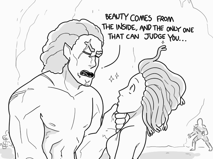 excerpt from dnd night. We’d just convinced a medusa that we weren’t a threat