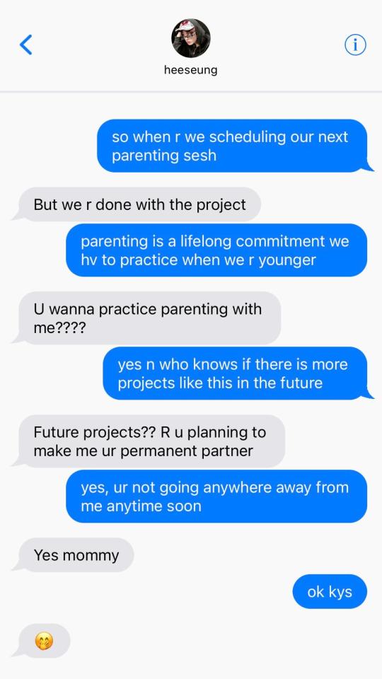 Texting Loser Bf!lee Heeseung