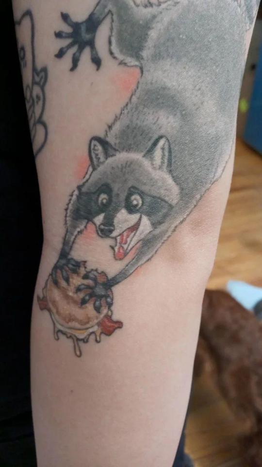 Rocket Raccoon Tattoo Design Images Rocket Raccoon Ink Design Ideas  Raccoon  tattoo Tattoo designs Rocket raccoon