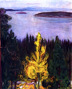 Edvard Munch.â View From Nordstrand.â 1900.
