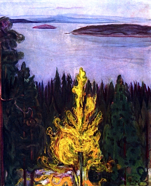 Edvard Munch.Â View from Nordstrand.Â 1900. porn pictures