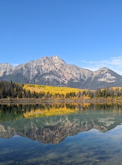 XXX hikayaking:Fall in the Canadian Rocky Mountains photo