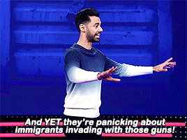 hasan-minhaj:“We have to talk about gun control. The NRA has had undue influence