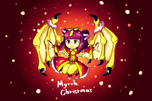 setzeri:Festive dragon wishes you happy holidays.