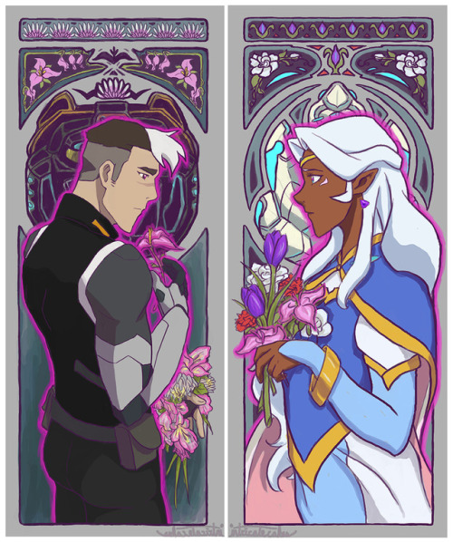 intricatecakes: Shallura // (rebloggable separately as: Primrose &amp; Feather)Based on Pri