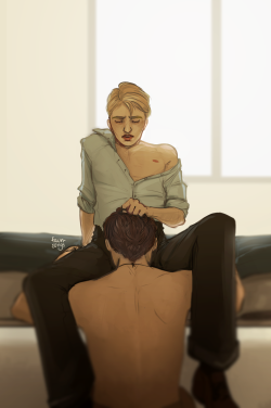 faun-songs:  I don’t imagine Steve as vocal in bed just little gasped Bucky-s and sighs. 