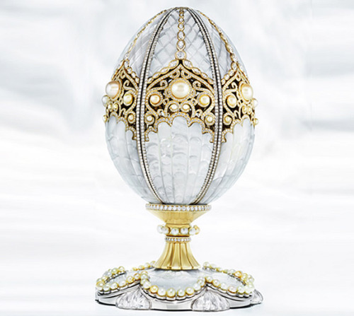 pyrogothnerd - 2015 Faberge pearl egg, the first released by the...