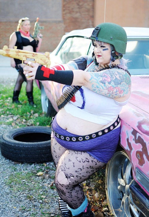 noelladeville:Tank Girl shoot!  Photos: Lumos Photography - HouseofLumos.com  Models: Noella DeVille