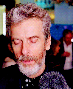 spaceshoup:Peter Capaldi [and his beard] @ RadioTimes covers party 26.01.2016