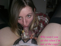 blackcockfetish:  sissyslave-germany:  http://sissyslave-germany.tumblr.com/  Because it’s a fun way to show you who’s boss! 