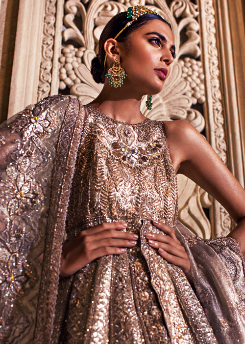 &ldquo;Platinum Rose&rdquo; - Alhambra Bridal Collection from Tena Durrani