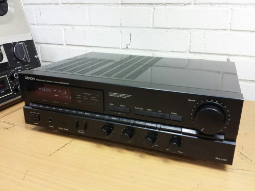 Denon DRA-425R Precision Audio Component AM-FM Stereo Receiver, 1989 