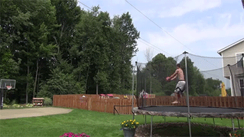 sizvideos:    Two flips, two basketballs, one incredible trick shotVideo