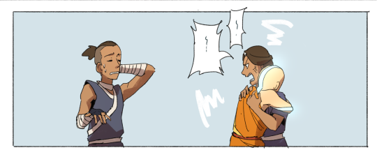 miamitu-illust:Nice going ruining Aang’s day.inspired by this post!bonus:none of them know how to appreciate a joke