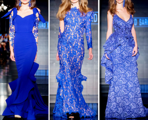 sartorialadventure:Fouad Sarkis1. Fall 20142-5. Spring 20146. Fall 2020 couture