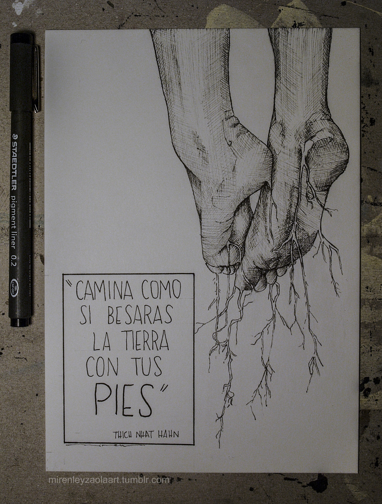 mirenleyzaolaart:  DIA-25 #inktober #inktober2014