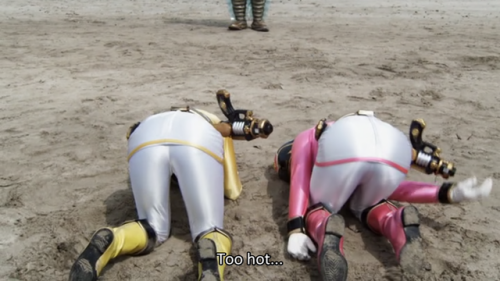 From episode 23 of Tensou Sentai Goseiger, 2010.