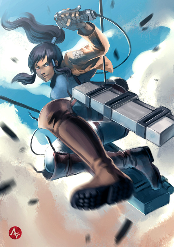 n-maulina:  Korra’s Attack on Titan :p 