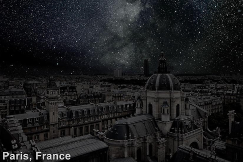 trendingly:  What Cities Would Look Like Without Lights 