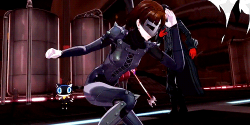 color-division:Persona 5: Win pose