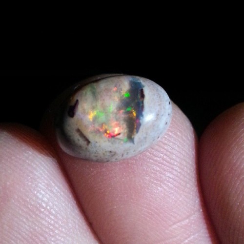 Next up! Mexican #opal. This was truly a wily little guy - but it was worth it. You’ll see. #p