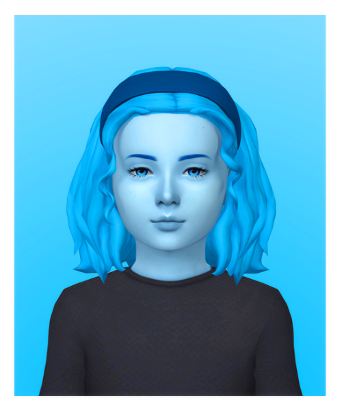 crazysimmer99: Anna Hair Recolor of @isjao Anna Hair converted for kids by @verdigriss in @noodlescc
