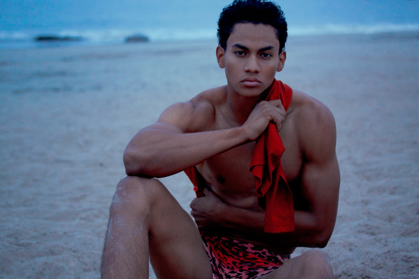 josephbleu:  Neon at Dusk Starring Duane J. Moreno With Special Guest stylist Horacio