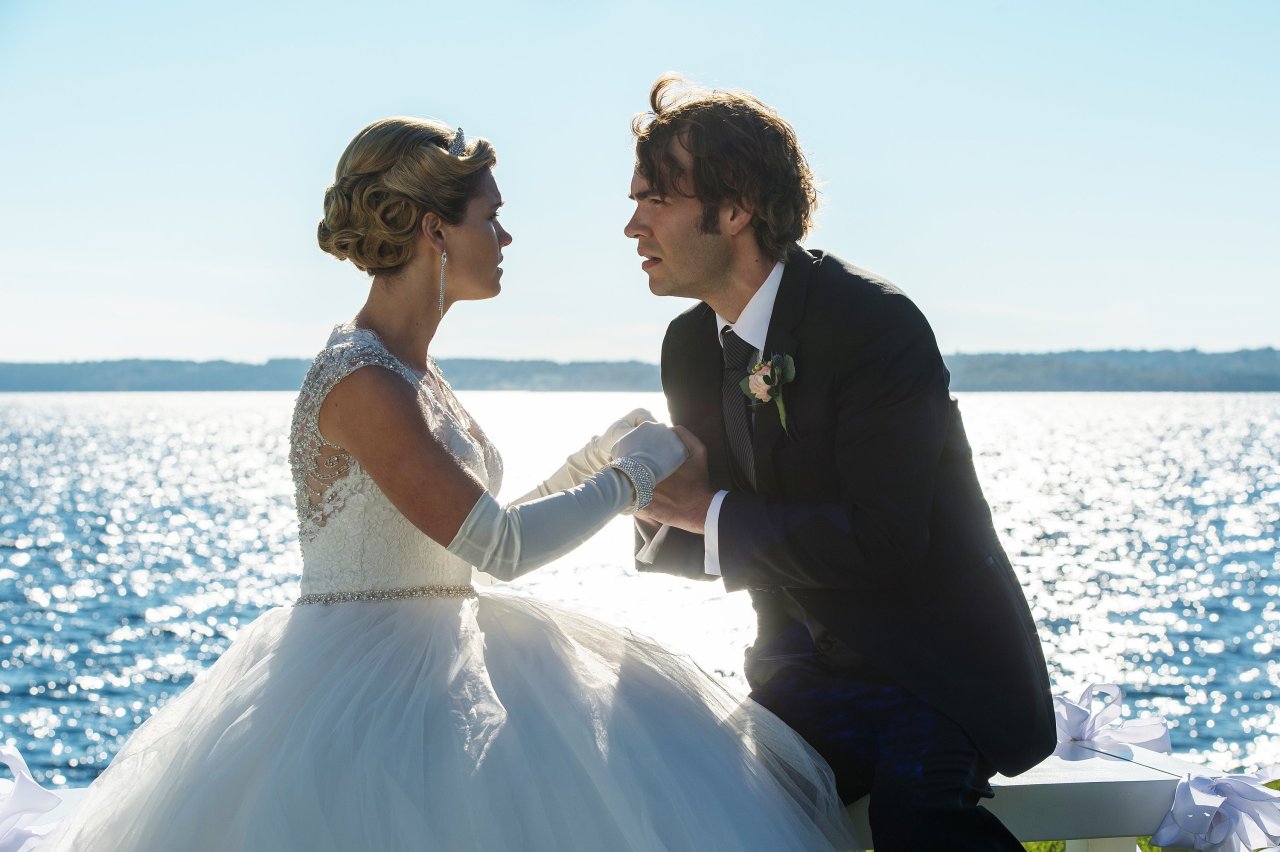 syfyhavenfan: Now we know… absolutely nothing about why Audrey was wearing a wedding
