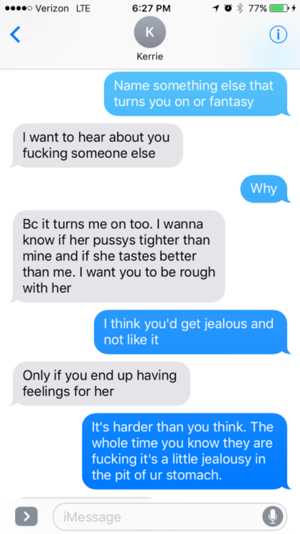 sluttytext: maizerage9812: I came so hard last night after she came home. Her pussy was swollen and 