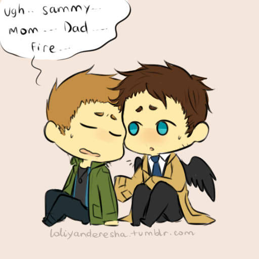 loliyanderesha:  //100000000000% I’ll pray everyday until Dean say it to Cas //ss9-san