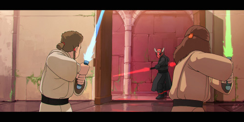 pixalry:Star Wars Reimagined: Studio Ghibli - Created by Lap Pun Cheung