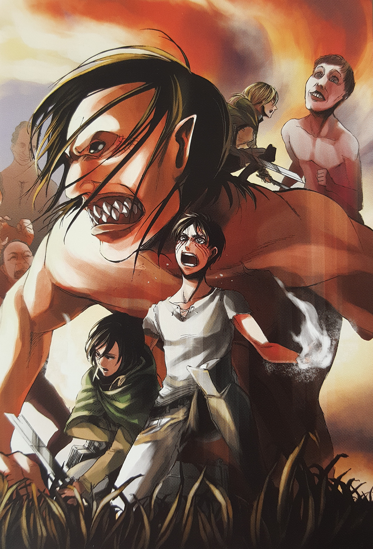 Featured image of post Attack On Titan Manga Covers The back cover has the outline of the top ten graduates of the 104th training squad