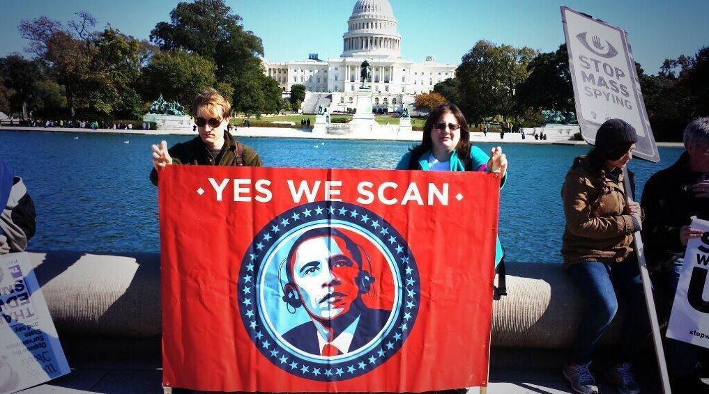 angelclark:  #StopWatchingUs Thousands Protest Against NSA Spying In DC (PHOTOS)