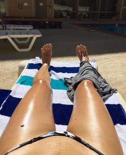 Stevieshae:  So Glad I Went Impulsively Tanning Today. It Was Super Hot, Just Amazing