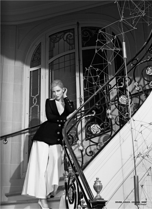yourmothershouldknow: Harper’s Bazaar China Noviembre 2013 Cate Blanchett por Koray Birand. Estilis