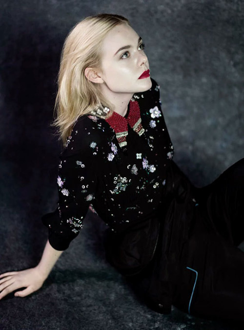 dailyellefanning:Elle Fanning photographed by Mathieu César