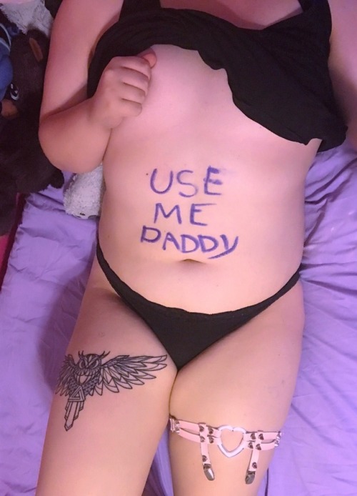 daddyysgirlyy: I just need a daddy to fuck into my little holes as hard as he pleases for as long as