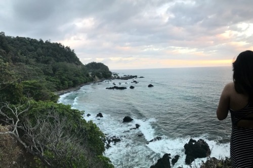 Costa Rica is gorgeous so far! These photos were from yesterday. Today we are going on a hike in the rainforest and we’ll see lots of monkeys!