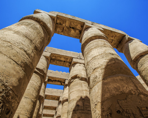 egypt-museum:Karnak Temple ComplexView of the Highly Sacred Precinct of Amun-Re in the Karnak Temple