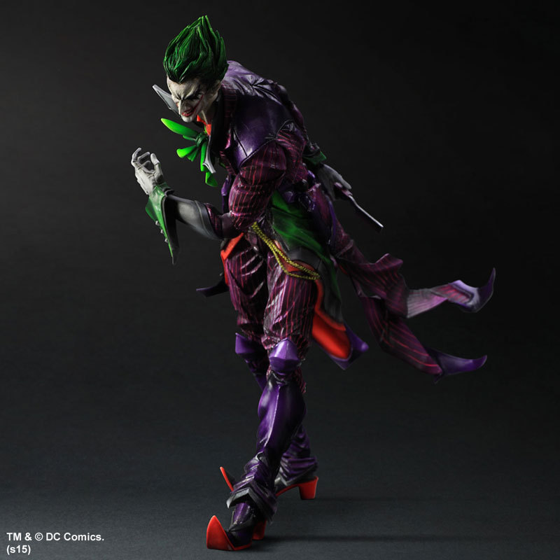 frikipobreyantojado:  Figuras Play Arts de Harley Quinn y el Joker diseñadas por