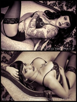 hotrodzandpinups:   Friday’s Hot Pin Ups and Sexy Tattooed Models @ HRP