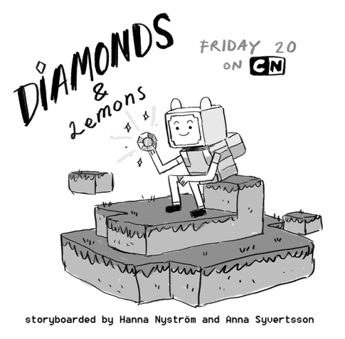 kingofooo:promo by writer/storyboard artist Anna SyvertssonDiamonds & Lemons premieres Friday, J