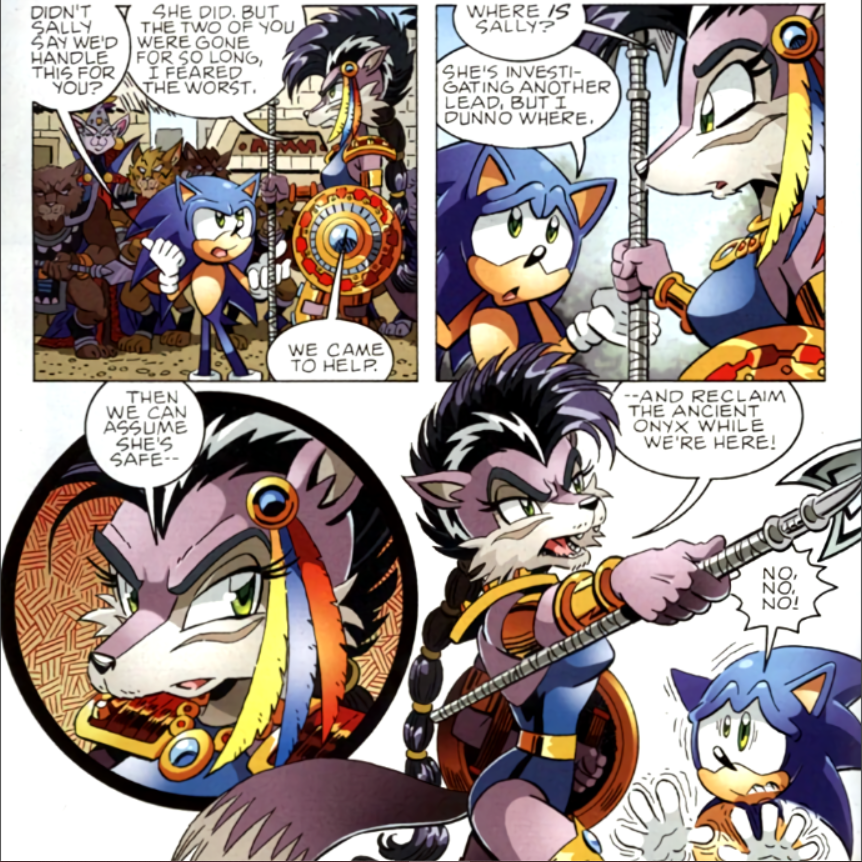 STH #284 - Preview Page 3, Archie Sonic Comics