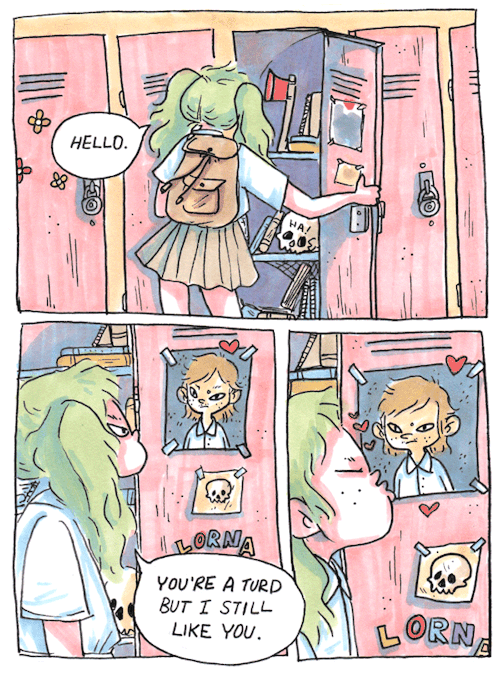 fingerpuppet:  teenager in love 