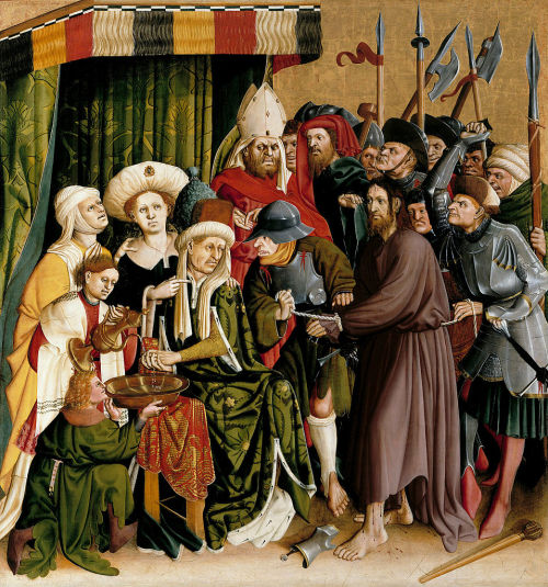 Scenes from the life of Christ on the wings of the Wurzach Altar by Hans Multscher, 1437